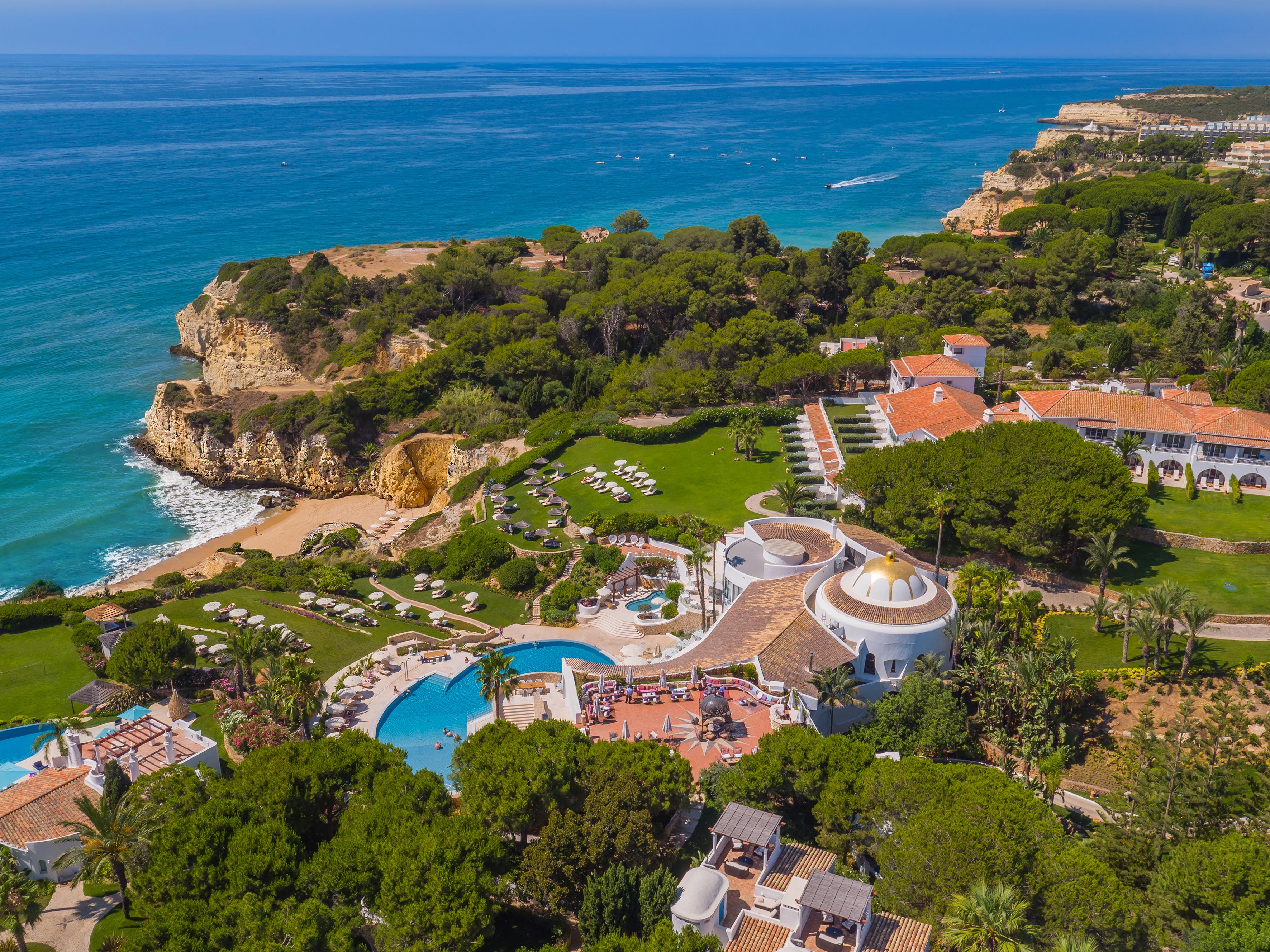 Vila Vita Parc Армасан-де-Пера Екстер'єр фото Aerial view of the resort